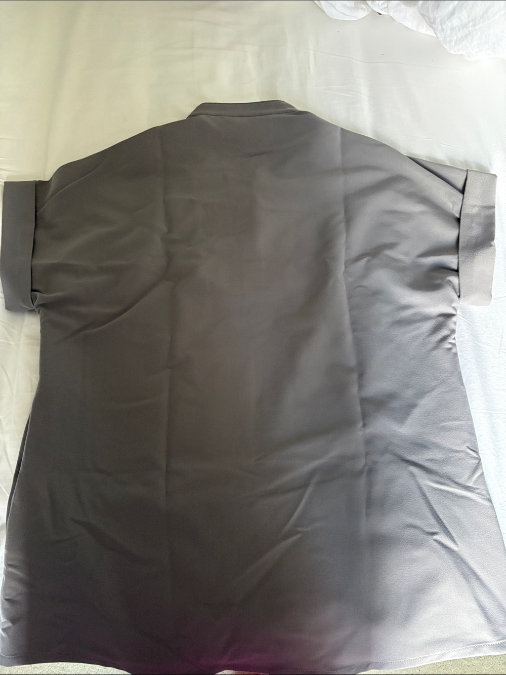 Garde Malade Mandarin Style Scrub Top - Picture 2 of 3